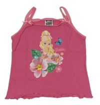 Ružový top s Barbie
