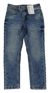 Nové - tmavomodré skinny fit rifle George