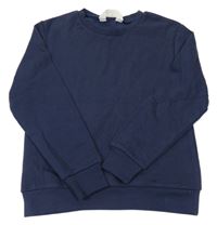 Tmavomodrá mikina H&M