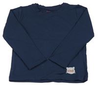 Tmavomodré thermo tričko s potlačou Lupilu