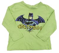 Svetlozelené tričko s Batmanem