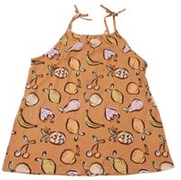 Oranžová tunika s ovociem H&M