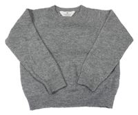 Sivý vlnený sveter H&M