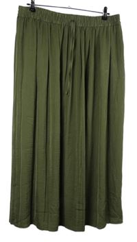 Dámská khaki midi sukně Primark 