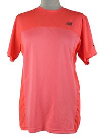 Pánske neónově ružové športové funkčné tričko New Balance