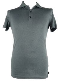 Pánske sivé športové polo tričko Bench