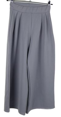 Dámské lila culottes kalhoty Boohoo 