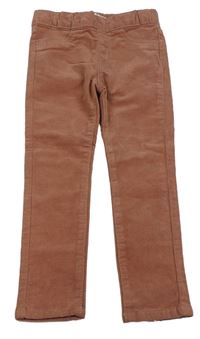 Starorůžové elastické manšestráky H&M