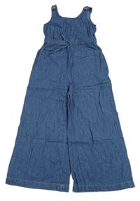 Modrý riflový kalhotový overal TU