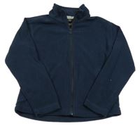 Tmavomodrá fleecová funkčná prepínaci mikina Regatta