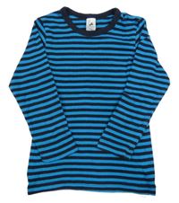 Modré pruhované triko Palomino