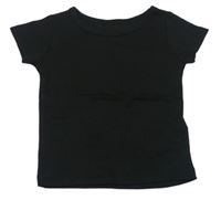 Čierne rebrované spodné tričko Primark