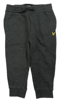 Tmavosivé melírované tepláky Lyle&Scott