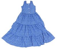 Modré šaty s kvietkami Next