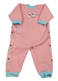 Broskvovo-pomněnkový neopren se zebrami Splash About