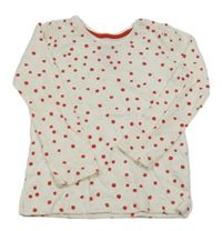 Bílé triko s puntíky Yd. 