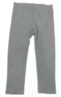 Sivé melírované legíny Pocopiano