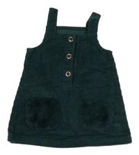 Tmavozelené menšestrové šaty s vreckami George