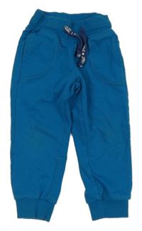 Tyrkysové cuff tepláky Impidimpi 