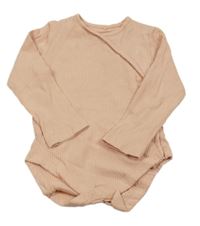 Broskvové žebrované zavinovací body George 