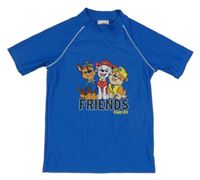 Modré UV tričko s pejsky - Tlapková patrola Nickelodeon