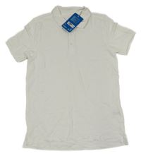 Nové - Biele polo tričko Dunnes