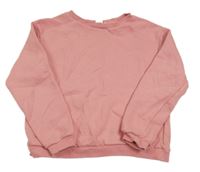 Ružová mikina s nášivkou H&M