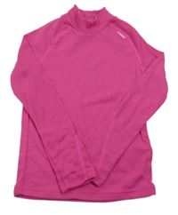 Tmavoružový thermo rolák Wed'ze