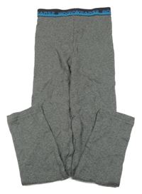 Šedé melírované spodní kalhoty s nápisy C&A