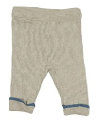 Světlešedé melírované žebrované kamaše Matalan