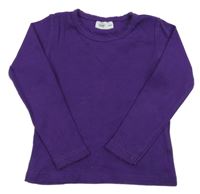 Purpurové tričko Kik star