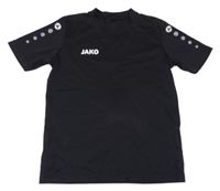 Čierne športové tričko s logom Jako