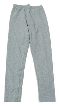 Sivo-svetlomodré melírované legíny H&M