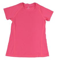 Neónově ružové športové tričko zn. H&M