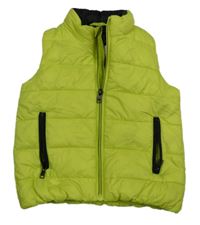 Limetková šusťáková zateplená vesta Primigi