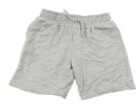 Sivé melírované teplákové kraťasy Dunnes