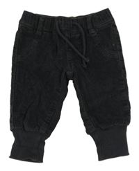 Antracitové menšestrové podšité nohavice Impidimpi