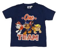 Tmavomodré tričko s Paw Patrol Nickelodeon