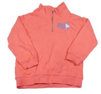 Korálová mikina se Snoopym