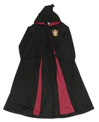 Kostým - Černo-vínový plášť s kapucí - Harry Potter