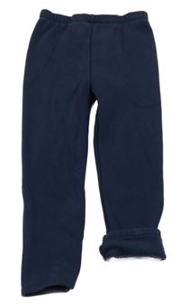 Tmavomodré thermo legíny Tu