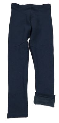 Tmavomodré thermo legíny PRIMARK