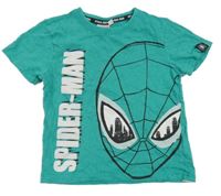 Zelené tričko se Spidermanem