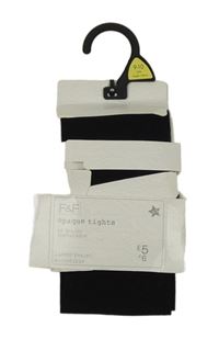 Nové - černé silonky F&F
