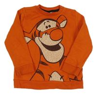Oranžová mikina s Tigrom Disney