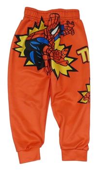 Červené tepláky so Spidermanem