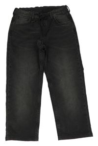 Tmavošedé teplákové crop rifle z.&Denim
