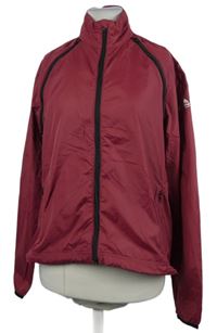 Dámská vínová šusťáková outdoorová bunda Vaude 