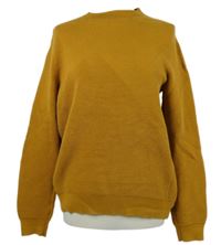 Pánsky horčicový rebrovaný sveter Zara