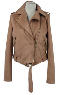 Dámský starorůžový semišový crop křivák Atmosphere 